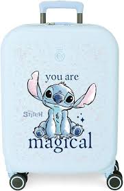 Maleta de Cabina Azul Stitch: ¡Eres Mágico!